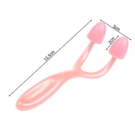 Nose shaping clip-on massager