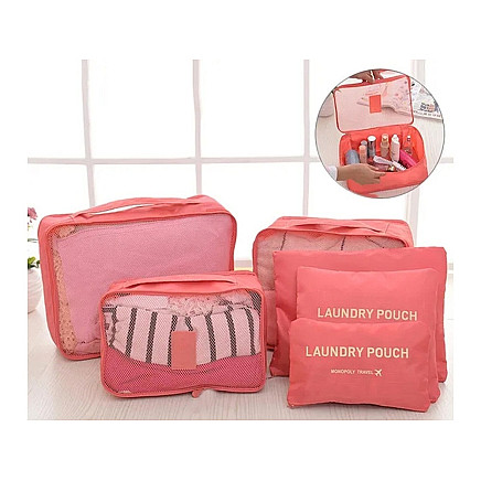Travel organisers for laundry bags x6