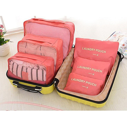 Travel organisers for laundry bags x6