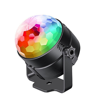 Disco ball led spotlight rgb projector