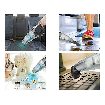 Cordless handheld car hoover 120w