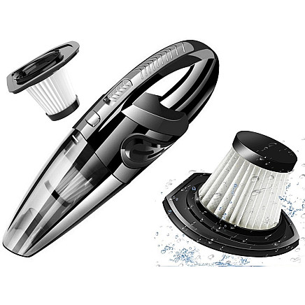 Cordless handheld car hoover 120w
