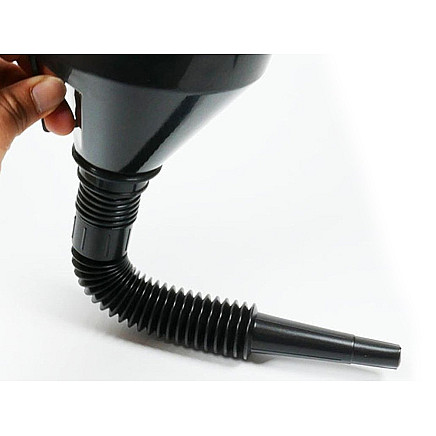 Fuel funnel oil tank large strainer