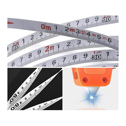 Xl tape measure rolled up 30m measuring tape