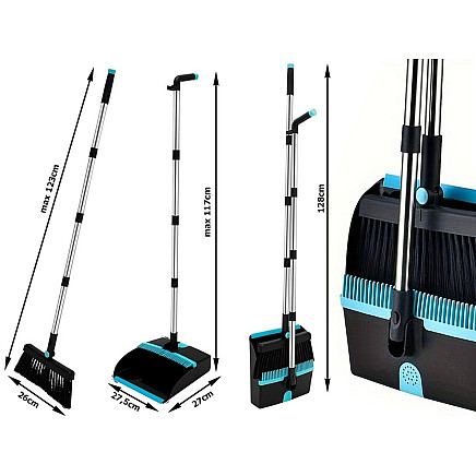 Sweeping set sweeping brush dustpan stick cleaning brush lazy man