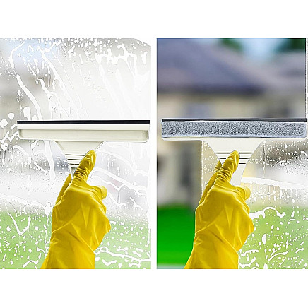 Window cleaner microfibre regulated length 160cm 2w1 package
