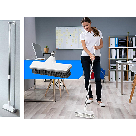 Floor scrubbing brush water brush for floor cleaning 2in1