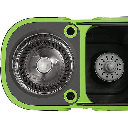 Rotary mop 360 turbo bucket set 2x microfibre pads