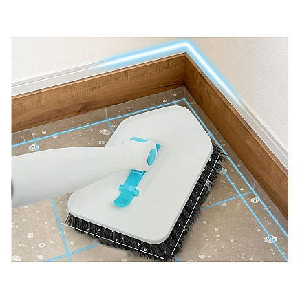 Multifunctional brush 3in1 set microfibre brush sponge multifunctional brush