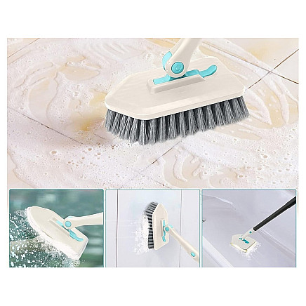 Multifunctional brush 3in1 set microfibre brush sponge multifunctional brush