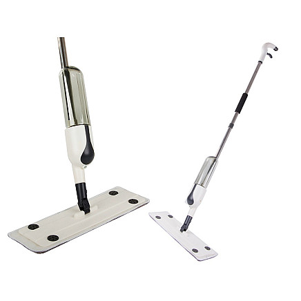 Flat mop with sprayer rolling solid spray 3x mikrofibra conductor