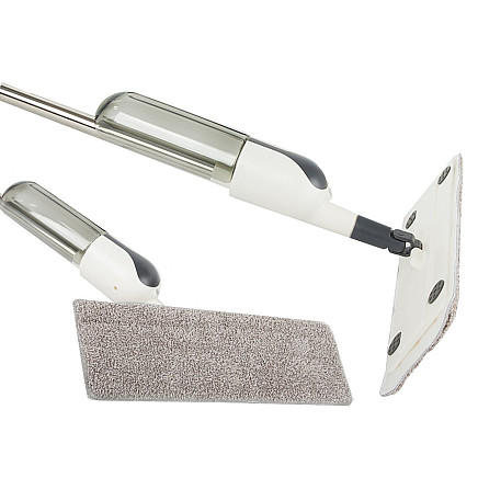 Flat mop with sprayer rolling solid spray 3x mikrofibra conductor