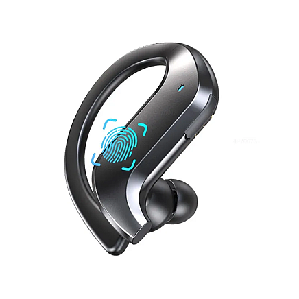 Bluetooth wireless sports headphones for on-ear running training