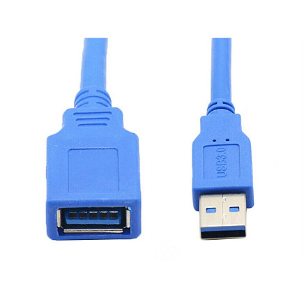 USB 3.0 pagarinātājs, ekranēts adaptera vads 1,5m