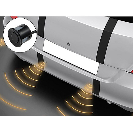 Rear rear parking sensors set 4x sensor lcd display