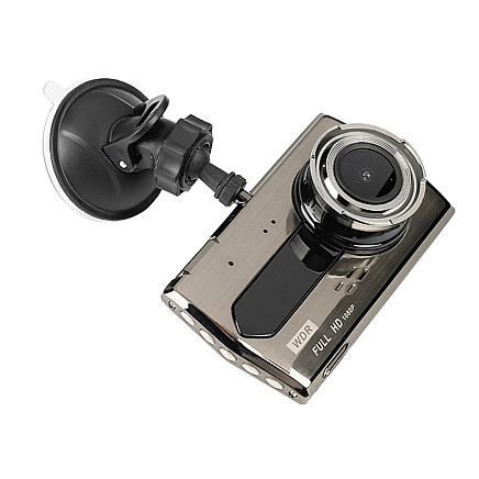 Full hd car camera with lcd display reversing video recorder