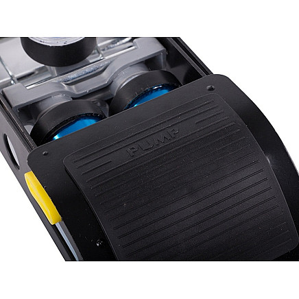 Automašīnas kāju sūknis dvīņu virzuļa gala vāciņi velosipēdu auto matraču...