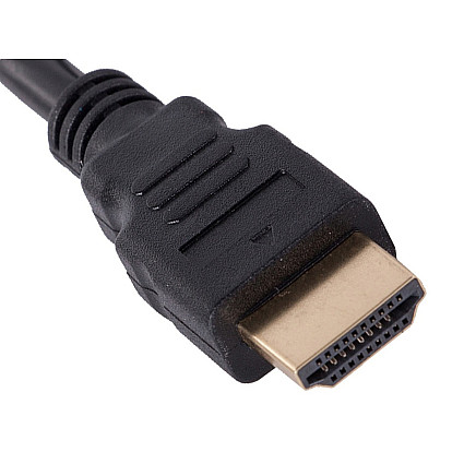 VGA-HDMI kabelis 2m ar zelta kontaktiem Full HD - 5907451352014 VGA-HDMI kabelis 2m ar zelta kontaktiem Full HD