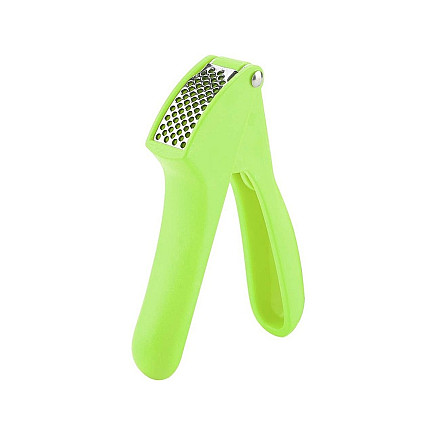 Garlic press hand squeezer crusher