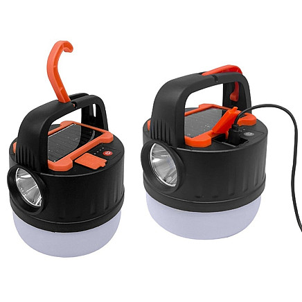 Camping camping lamp rechargeable led usb tourist solar hook