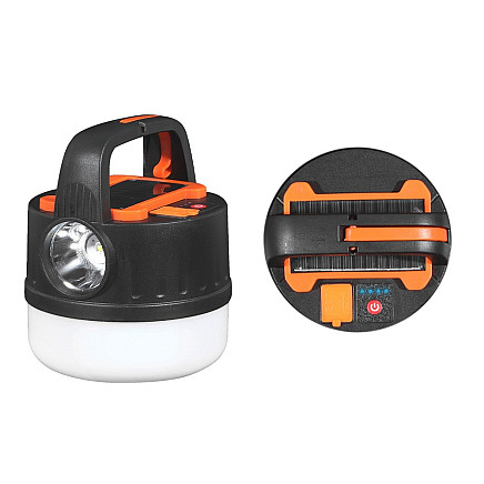 Camping camping lamp rechargeable led usb tourist solar hook