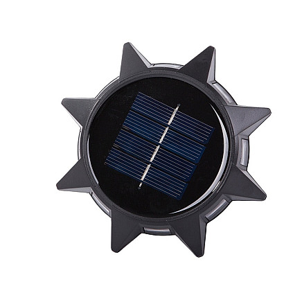 Garden lamp solar panel ground lamp with dusk sensor driven in