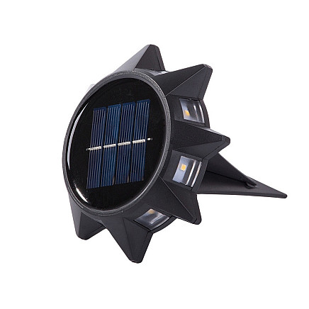 Garden lamp solar panel ground lamp with dusk sensor driven in