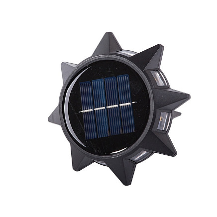 Garden lamp solar panel ground lamp with dusk sensor driven in