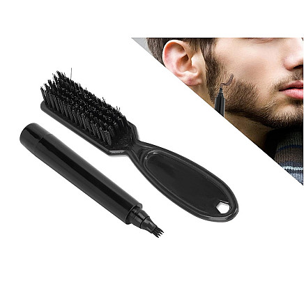 Beard thickening brush beard marker beard filler pen kit