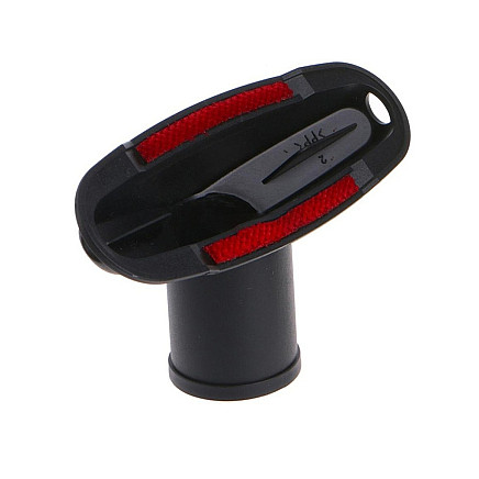 Univ hoover nozzle brush suction cup with velour