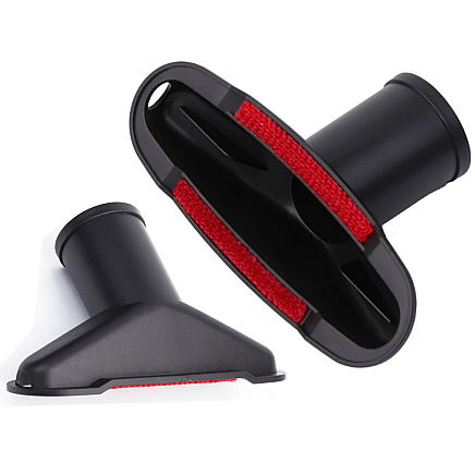 Univ hoover nozzle brush suction cup with velour