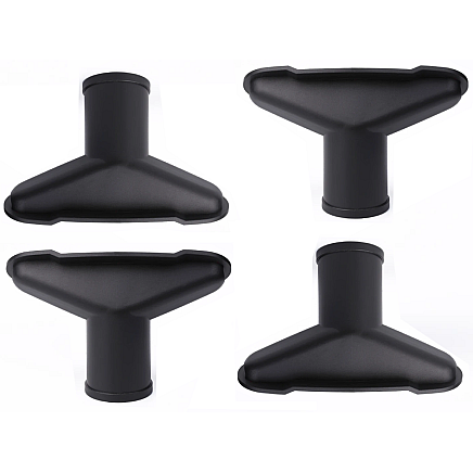 Univ hoover nozzle brush suction cup with velour