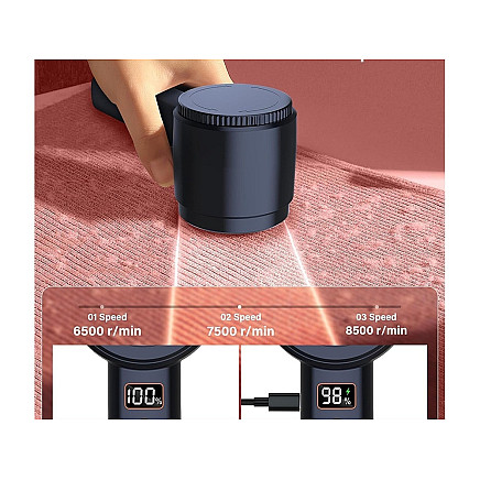 Clothes shaver upholstery creases jumpers sofas powerful and large rechargeable battery