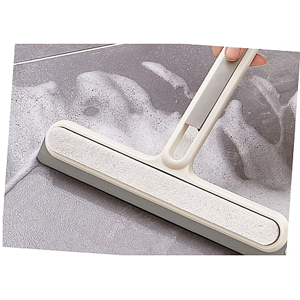 Window cleaner squeegee with handle window water brush groove brush