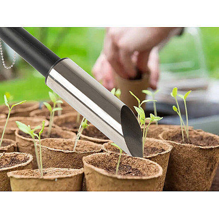Augu pārstādīšanas un sēklu sēšanas lāpstiņa, dārza darbarīks
