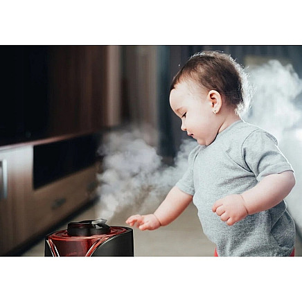 Ultraskaņas gaisa mitrinātājs un aromātu difuzors ar LED un taimeri