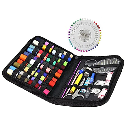 Sewing kit sewing kit needles thread pins large crochet hooks