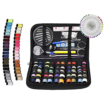 Sewing kit sewing kit needles thread pins large crochet hooks
