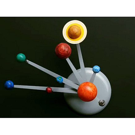 Creative painting set solar system educational model planets 3d