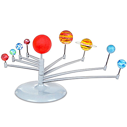Creative painting set solar system educational model planets 3d
