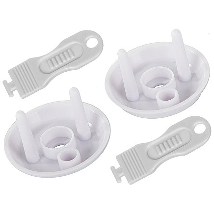 Protection of sockets contact plugs blockade 15 pcs with pin