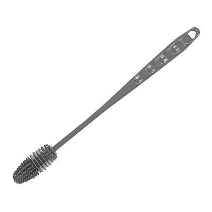 Brush for washing bottles glasses silicone washer long fine