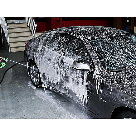 Car wash gun foamer tank under the hose 4 modes