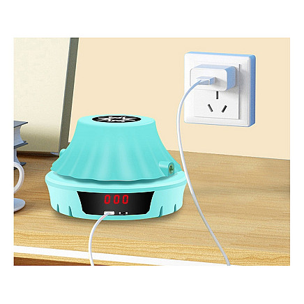 Interactive skipping rope with remote control for counting rotations