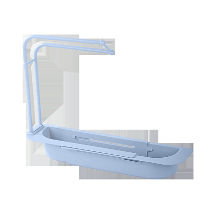 Kitchen utensil holder sink organiser shelf folding drainer