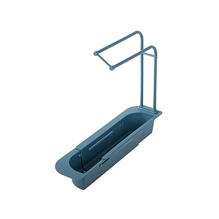 Kitchen utensil holder sink organiser shelf folding drainer