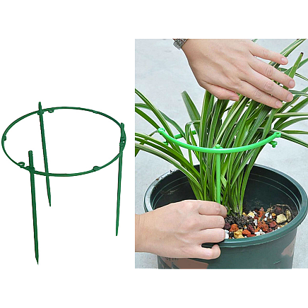 Augstā ziedu balsta gredzens ar 3 stīpām - 5907451350591 Augstā ziedu balsta gredzens ar 3 stīpām