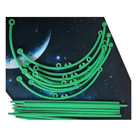 Augstā ziedu balsta gredzens ar 3 stīpām - 5907451350591 Augstā ziedu balsta gredzens ar 3 stīpām