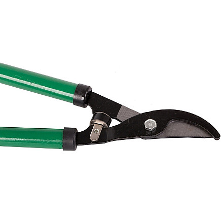 Hand pruner for shrub branches long anvil pruner