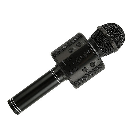 Bluetooth wireless microphone karaoke speaker voice modulator round